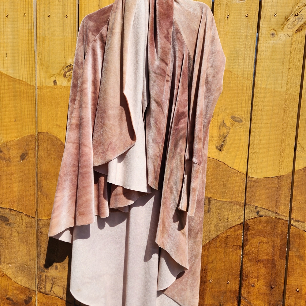 Elegant Pink Women's Poncho